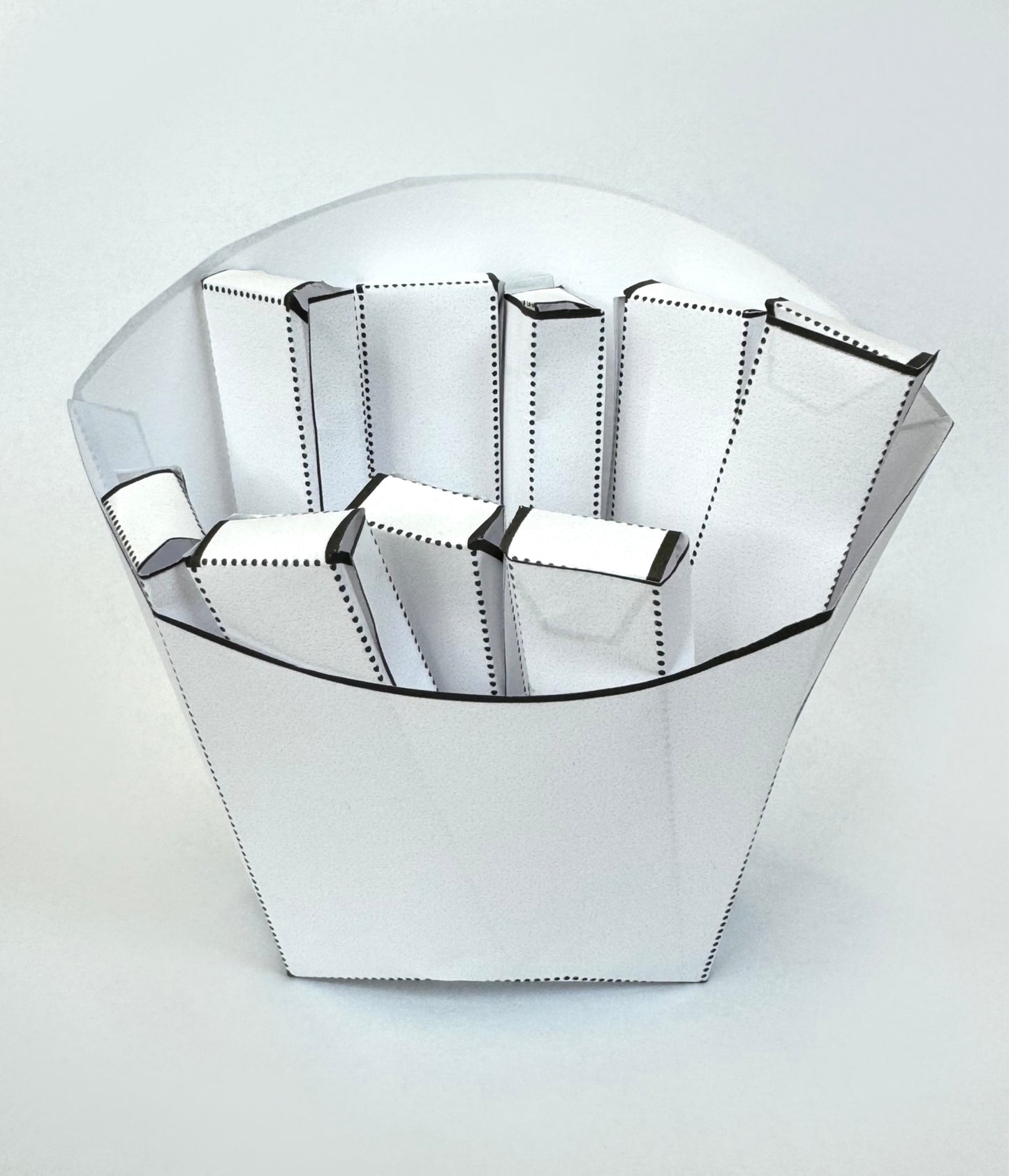Paper French Fries Template PDF