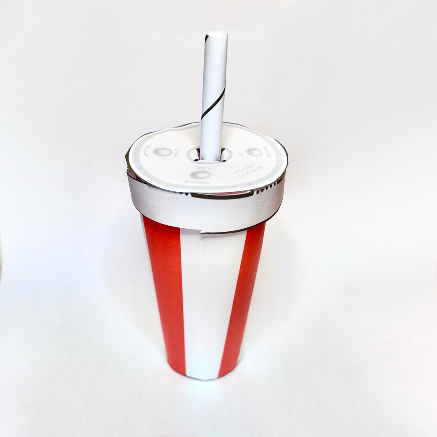 Paper Soda Template PDF
